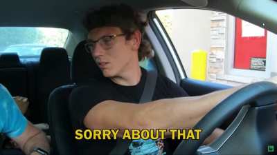 Ordering a McRib in a Drive-thru