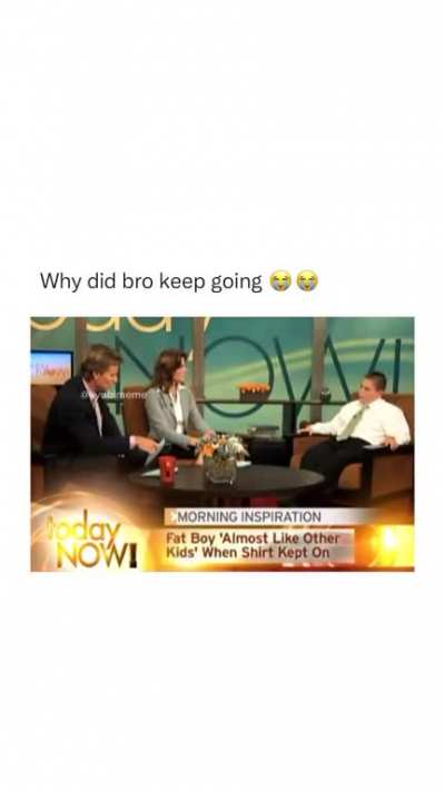 Helping him get over being bullied