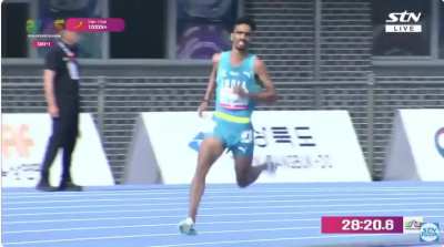 India Wins First Gold at Asian Athletics Championships 2025 as Gulveer Singh Surges from Behind to Win Men&rsquo;s 10,000m Final in 28:38.63