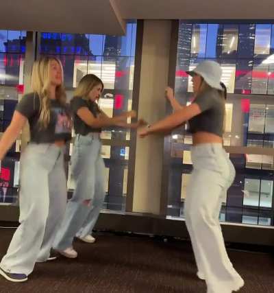 Mandy Rose dancing