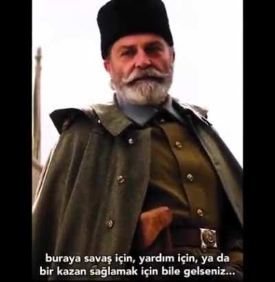 Osmanlı Subayı Filminde Haluk Bilginer&rsquo;in Ruslar ve Avrupalılar hakkındaki m&uuml;thiş repliği.