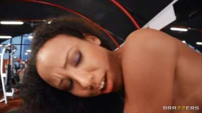 Romy Indy likes the White Cock Workout