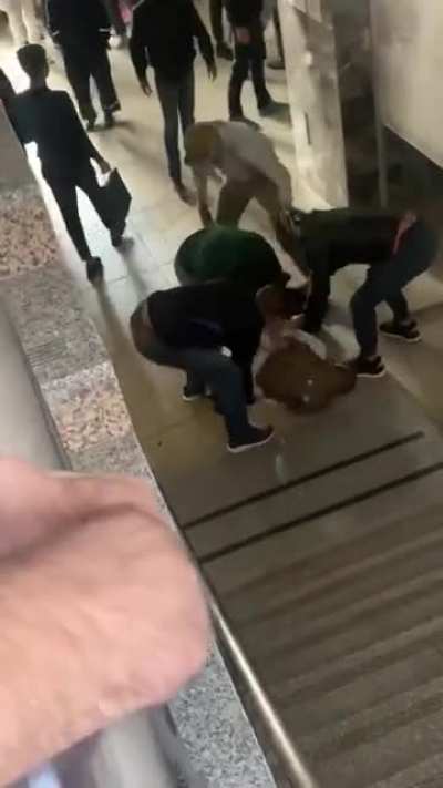 Undercover police in Belarus taking students during study in university because of singing opposition song