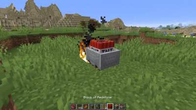 Minecart go brrrrr