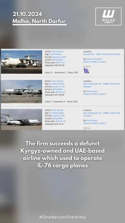 How the RSF shot down an Emirati plane, killed Russian and Kyrgyz nationals, destroyed UAE assets and was too busy mocking Egypt to realize