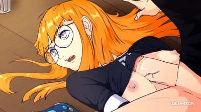Futaba titjob (Derpixon) [Persona 5]
