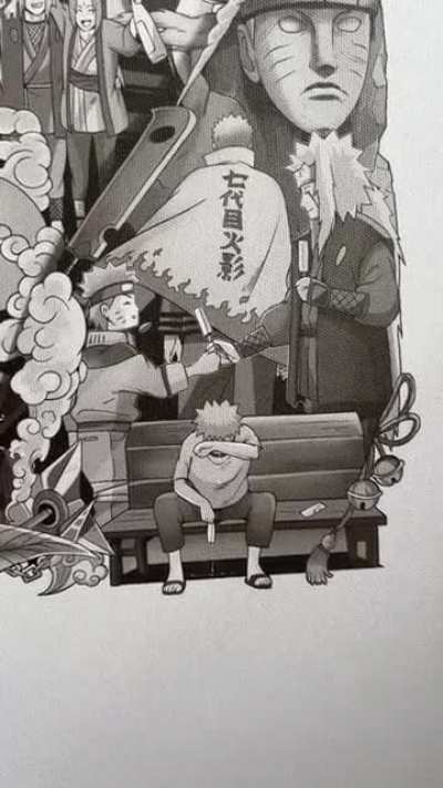 The Jiraiya art I did 2 months ago. Hope you like it!