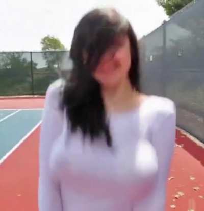 Katie Fey Braless