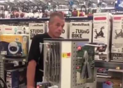 &ldquo;MMA Trained&rdquo; Older Man Goes OFF Inside Walmart After Being Challenged