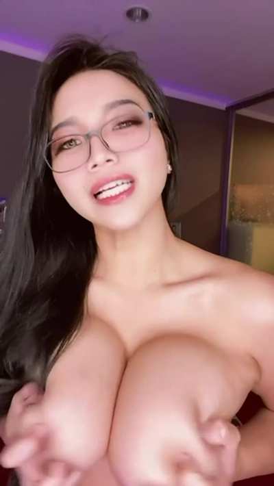 I'm happy to have boobs. Don't they just add to the fun?