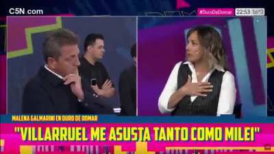 La mujer de Massa: respetamos que la gente que voto otra cosa, pero vamos a hacer un golpe de estado