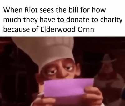 "Don't worry guys, Ornn's unpopular. It'll only make $20." (it made $7 Million)