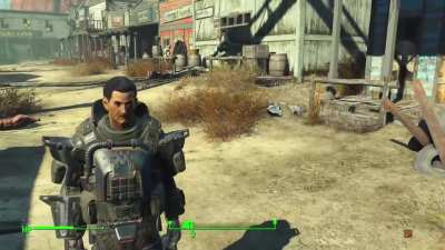 Made Dean Cain's Japanese father in Fallout 4
