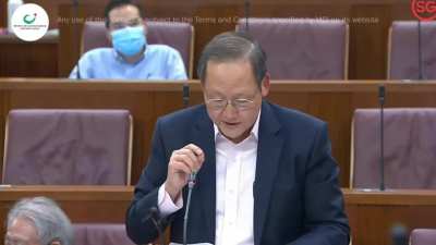 Minister, next time don't forget to switch your Mic off!