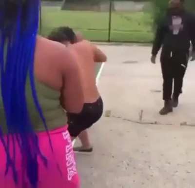 She ain't even have a Bra....