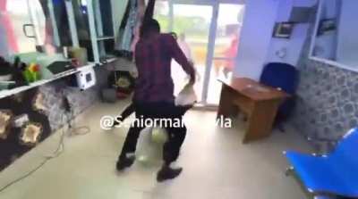 Today at the barbershop