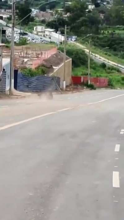 What could go wrong using a shopping cart for downhill