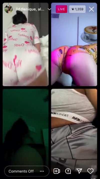 Nique Live(don&rsquo;t look bottom right!!)