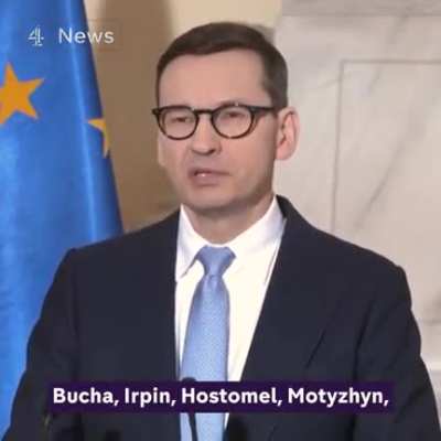 Polish PM Mateusz Morawiecki slams French President Emmanuel Macron: "Criminals are not debated with. Nobody negotiated with Hitler."