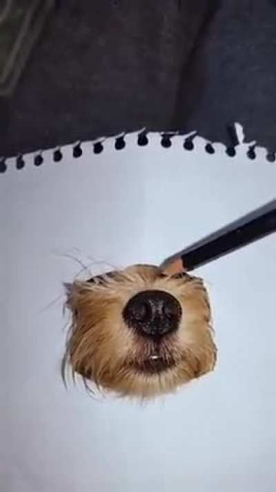 The realism of this painting is incredible