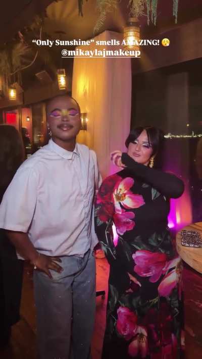 She is surrounded by people who will kiss her ass just to go to these parties