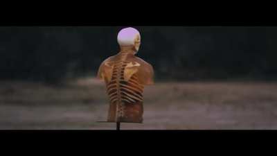 Ballistic Torso shot with a 152mm Howitzer