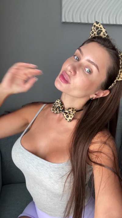 You know I love teasing with these animated ears on my head