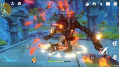 Learned this new tech, they call it the "Dragon Strike"