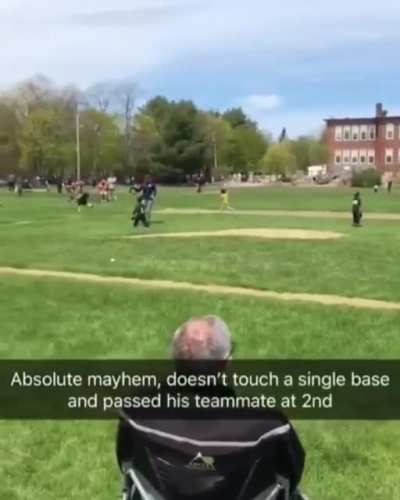 He is in a different league of his own