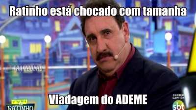 Ratinho est&aacute; chocado