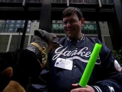 Triumph the Insult Comic Dog Attends the Premiere of "Star Wars: Attack Of The Clones"