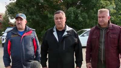 RU POV: Against the background of the explosion in Toropets, the governor of the Tver region declares that all the UAVs were shot down and everything is under controll, just "a fire started when the debris fell" 