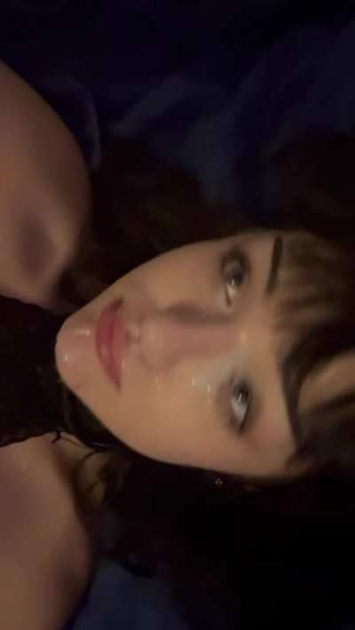 Husband has been begging me for soooo long for me to get with my coworker. So last night I decided was the night I finally wanted to. Do you guys think I should come back home with my face like this?