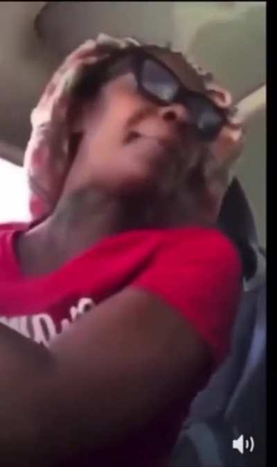 Not paying attention on the road