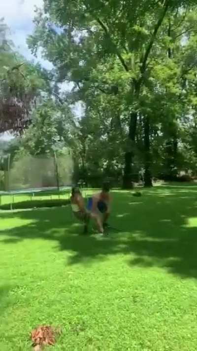 Wcgw making a home made zipline