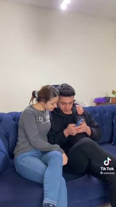 Just looking at the phone..