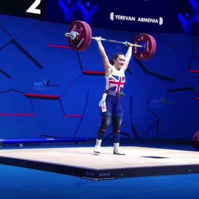 Sarah Davies (The 2023 European Weightlifting Championships - Women's 71kg) - 1:1