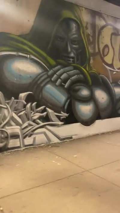 DOOM &amp;amp; Madlib Mural in Chicago&rsquo;s West Loop By Rahmaan Statik