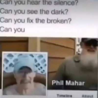 Puedes Phil Mahar? :(