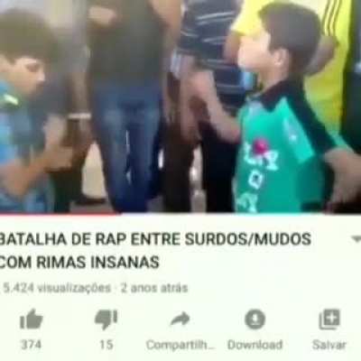 Caralho a rima mais braba q j&aacute; ouvi... quero dizer vi