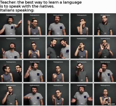 Source: I'm Italian