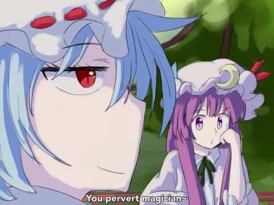 What if Remi insulted your 2hu with a &ldquo;hentai majo~&rdquo;
