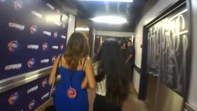 Valkyrae backstage