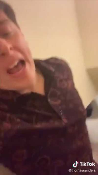 Is Thomas Sanders cheating?