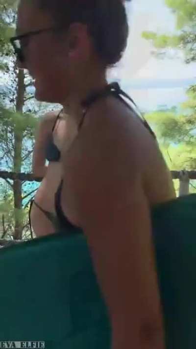 Public blowjob