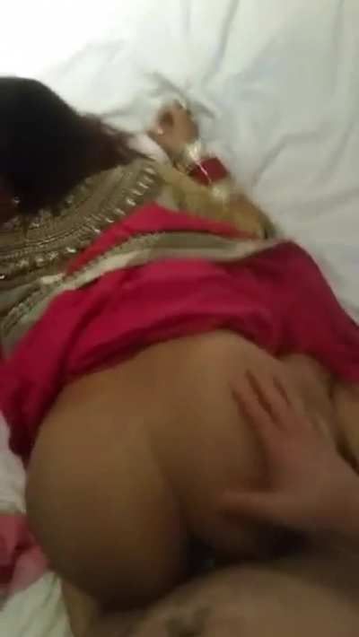 Newly Married NRI Wife Fucking her white lover So Hard Loud Moaning with Spanking and finger in mouth[Full video Link👇]
