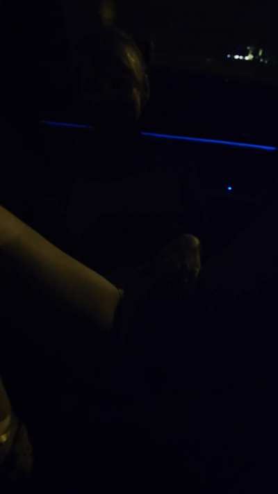 The Rideshare Flash [F] with help from the street lights