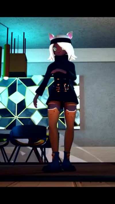 Posting a video of Whisk dancing to a random song until Murder Drones comes out - Day 23