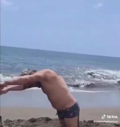 Dude gets blown up