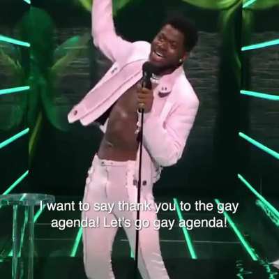 Let&rsquo;s go gay agenda ! 😋